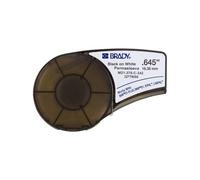 Brady M21-375-C-342 cinta termorretráctil negro sobre blanco 16,38 mm x 2,10 m