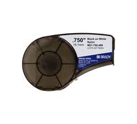 Brady M21-750-499 cinta nylon negro sobre blanco 19,1mm x 4,88m