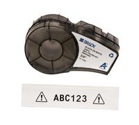 Brady M211 Cinta De Etiqueta De Vinilo Blanca 19mm X 6.4m Impresión Negra - 142797