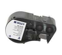 Brady M4-124-461 etiquetas de poliéster laminadas negro sobre blanco/transparente 12,7 mm x 41,91 mm x 19,05 mm (original)