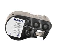 Brady M4-51-427-YL etiquetas de vinilo laminado negro sobre amarillo/transparente 25,4 mm x 63,5 mm x 19,1 mm (original)