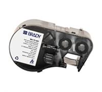 Brady M4-72-461 etiquetas de poliéster laminado negro sobre blanco/transparente 12,7 mm x 44,45 mm x 19,05 mm