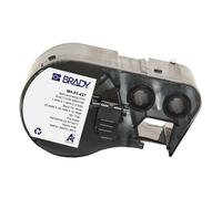 Brady M4-91-427 etiquetas de vinilo laminado negro sobre blanco/transparente 25,4 mm x 38,1 mm x 12,7 mm