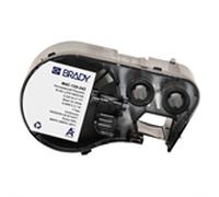 Brady M4C-125-342 cinta de tubo termocontraíble negro sobre amarillo 6,00 mm x 2,13 m