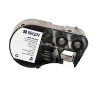 Brady M4C-250-342 cinta de tubo termocontraíble negro sobre blanco 11,15 mm x 2,13 m