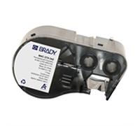 Brady M4C-375-342 cinta de tubo termocontraíble negro sobre blanco 16,40 mm x 2,13 m