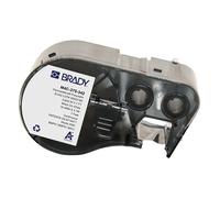 Brady M4C-375-342 cinta de tubo termocontraíble negro sobre blanco 16,40 mm x 2,13 m