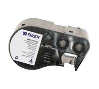 Brady M4C-375-342 cinta de tubo termocontraíble negro sobre blanco 16,40 mm x 2,13 m