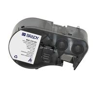 Brady M4C-375-461 etiquetas de poliéster laminadas negro sobre blanco 9,53 mm x 7,62 m