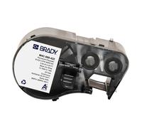 Brady M4C-500-422 etiquetas de poliéster negro sobre blanco 12,70 mm x 7,62 m