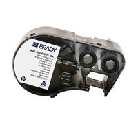 Brady M4C-500-595-YL-BK etiquetas de vinilo negro sobre amarillo 12,70 mm x 7,62 m