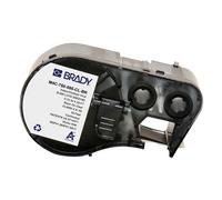 Brady M4C-750-595-CL-BK cinta de vinilo negro sobre transparente 19,05 mm x 6,1 m
