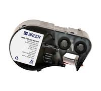 Brady M4C-750-595-RD-WT etiquetas de vinilo blanco sobre rojo 19,05 mm x 7,62 m (original)