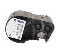 Brady M5-152-499 etiquetas de tela de nailon negro sobre blanco 38,10 mm x 37,75 mm (original)