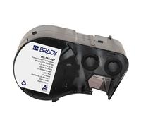 Brady M5-155-492 Etiquetas de poliéster Freezerbondz negro sobre blanco 6,35 mm x 31,75 mm (original)