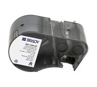 Brady M5C-1500-427 cinta de vinilo laminado negro sobre blanco/transparente 38,1 mm x 7,62 m x 12,7 mm