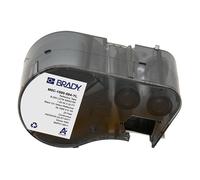 Brady M5C-1500-584-YL etiquetas de plástico negro sobre amarillo 38,1 mm x 6,1 m