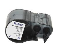 Brady M5C-1500-595-BK-WT Cinta de vinilo blanco sobre negro 38,1 mm x 7,62 m (original)