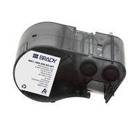 Brady M5C-1500-595-RD-WT Cinta de vinilo blanco sobre rojo 38,1 mm x 7,62 m (original)