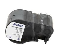 Brady Cinta de vinilo para impresoras de etiquetas BMP51/BMP53/M511 - Etiquetas adhesivas - Negro sobre blanco (38,10 mm (an) x 7,62 m (l)) - M5C-1500-595-WT-BK