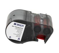 Brady M5C-1500-595-WT-RD cinta de vinilo rojo sobre blanco 38,1 mm x 7,62 m