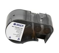 Brady Cinta de vinilo para impresoras de etiquetas BMP51/BMP53/M511 - Etiquetas adhesivas - Negro sobre amarillo (38,10 mm (an) x 7,62 m (l)) - M5C-1500-595-YL-BK