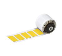 Brady M6-04-7593-YL etiquetas de poliéster amarillas 27 mm x 18 mm (originales)