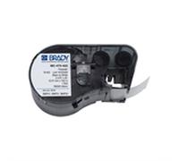 Brady M4C-475-422 etiquetas de poliéster negro sobre blanco 12,07 mm x 7,62 m