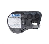 Brady MC1-1000-595-BL-WT cinta de vinilo blanco sobre azul 25,4 mm x 7,62 m