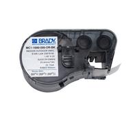 Brady MC1-1000-595-OR-BK cinta de vinilo negro sobre naranja 25,4 mm x 7,62 m