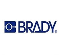 Brady MC1-1000-595-WT-RD cinta de vinilo rojo sobre blanco 25,4 mm x 7,62 m