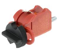 Brady Miniature Circuit Breaker Lockout Systems, 31.24mm x 54.9mm x 24.13mm, TB, Red
