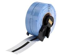 Brady PSPT-094-2-BK-R BMP61, BMP71 y TLS 2200Series PermaSleeve tubo termorretráctil de poliolefina, compatible con 2820 AWG, 0.182" de ancho, negro (Paquete de 70)