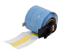 Brady PSPT-250-2-YL-R BMP61, BMP71 y TLS 2200Series PermaSleeve tubo termorretráctil de poliolefina, compatible con 168 AWG, 0.439" de ancho, amarillo (Paquete de 70)