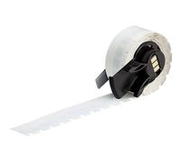 Brady PTL-1-727 - Etiqueta (polímero de alta temperatura, 6,350 mm de ancho x 6,350 mm de alto), color blanco (750 unidades)