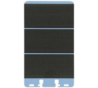 Brady pwmc-bk B-500 Repositionable vinilo gamuza, negro porta-Pack Recambio página, leyenda"negro (en blanco)"