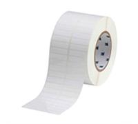 Brady THT-147-422-10 etiqueta de poliéster blanco brillante 38,10 x 9,53 mm