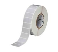 Brady THT-17-413-3 etiqueta de poliéster plata mate 50,80 x 25,40 mm