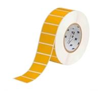 Brady THT-17-423-3-YL etiqueta de poliéster amarillo brillante 50,80 x 25,40 mm