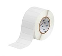 Brady THT-18-408-3 etiqueta de papel reutilizable blanco 76,20 x 25,40 mm