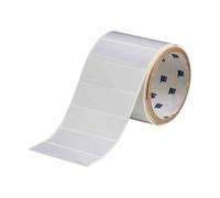 Brady THT-18-413-3 etiqueta de poliéster plata mate 76,20 x 25,40 mm
