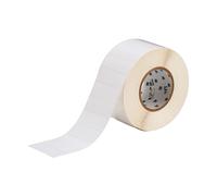 Brady THT-18-422-3 etiqueta de poliéster blanco brillante 76,20 x 25,40 mm