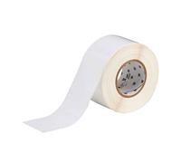 Brady THT-21-483 etiqueta de poliéster blanco brillante 76,20 mm x 91,44 m