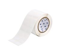 Brady THT-22-423-2 etiqueta de poliéster blanco brillante 31,75 x 19,05 mm