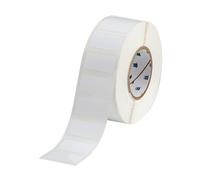 Brady THT-23-423-2 etiqueta de poliéster blanco brillante 50,80 x 25,40 mm