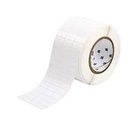 Brady THT-5-422-10 etiqueta de poliéster blanco brillante 25,40 x 12,70 mm (original)