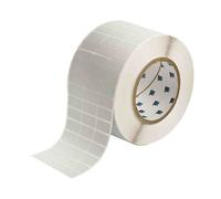 Brady THT-5-434-10 etiqueta poliéster metalizado 25,40 x 12,70 mm