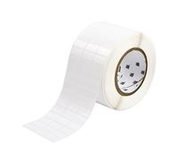 Brady THT-5-483-10 etiqueta poliéster blanco brillante 25,40 x 12,70 mm (original)