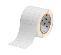 Brady THT-5-488-10 etiqueta de poliéster blanco mate 25,40 x 12,70 mm (original)