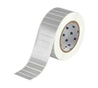 Brady THT-53-413-3 etiqueta de poliéster plata mate 50,80 x 12,70 mm